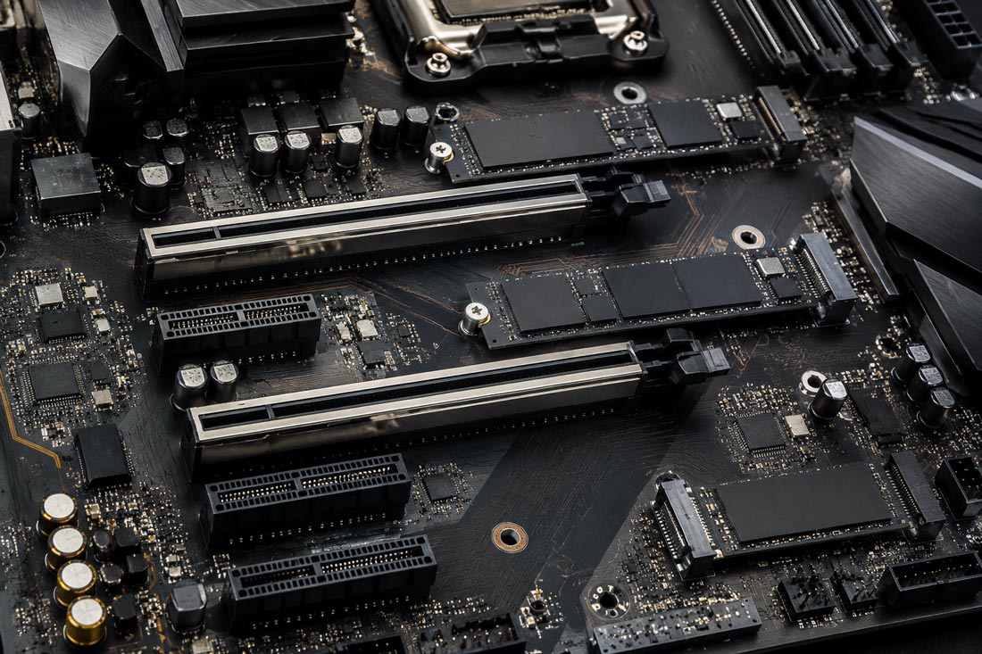 نمودار پهنای باند رابط PCIe

