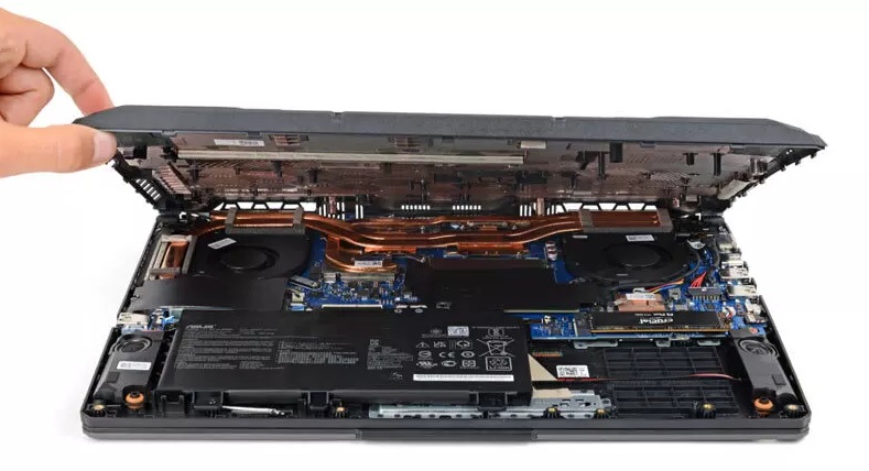 مراحل عیب‌یابی لپ تاپ ASUS