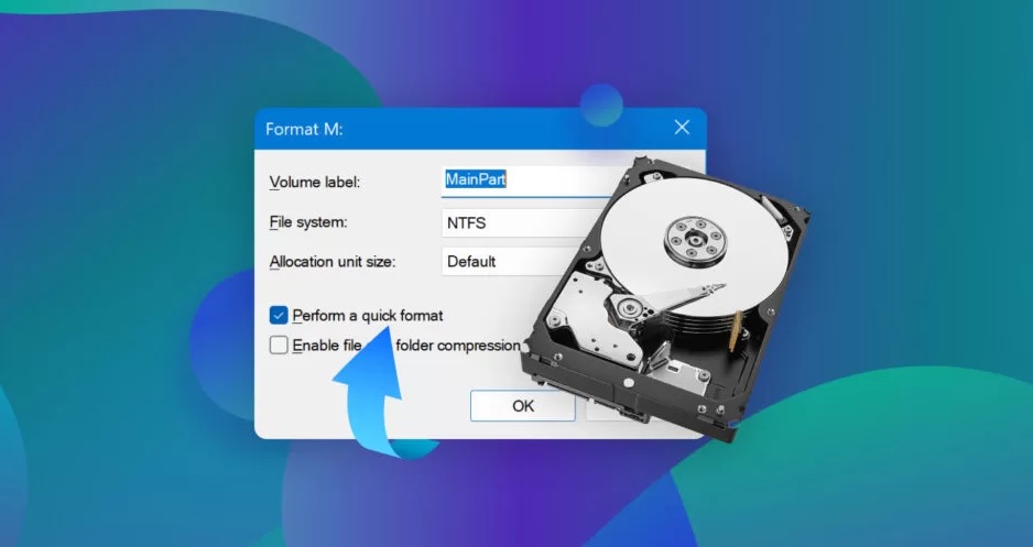 تصویر یک کامپیوتر در حال پردازش بازیابی اطلاعات