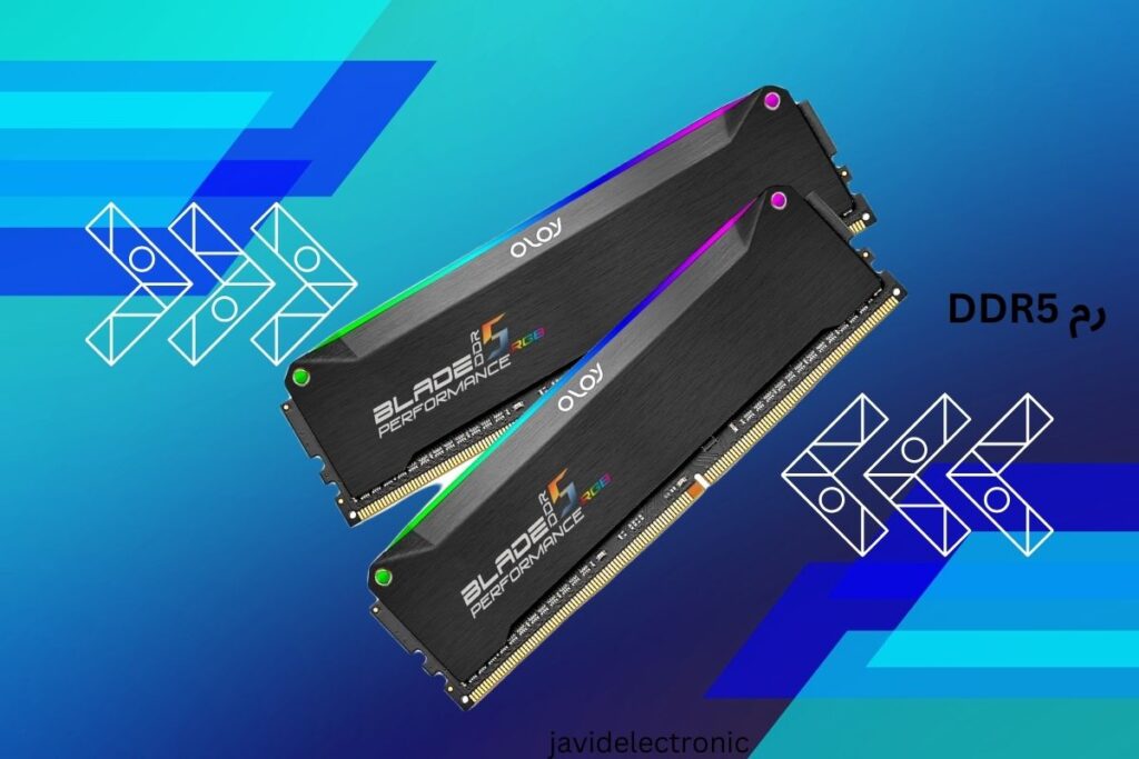 تصویری از نصب رم DDR5 در مادربرد