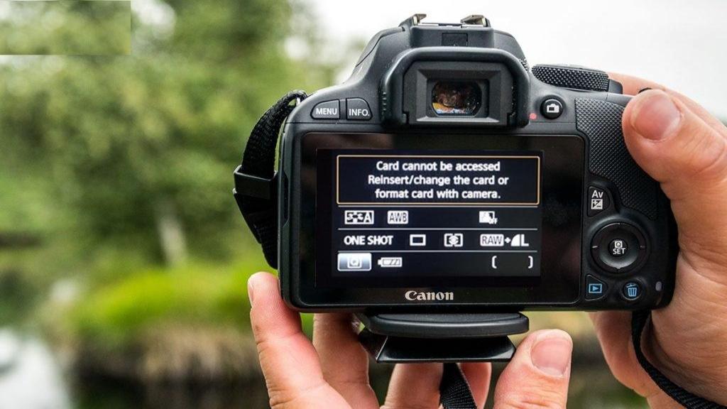 روشهای موفقیتآمیز بازیابی اطلاعات دوربین عکاسی