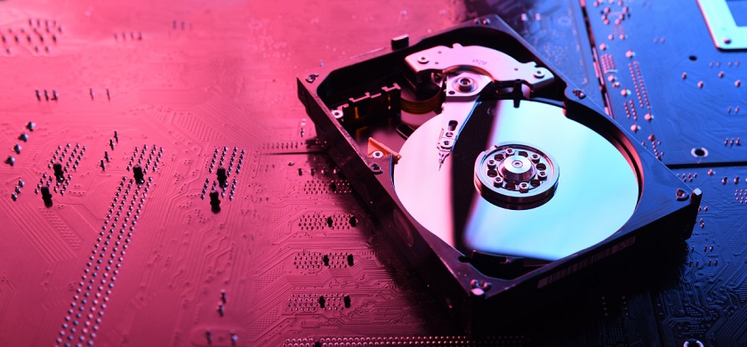 نمایی از مراحل ریکاوری هارد فرمت شده