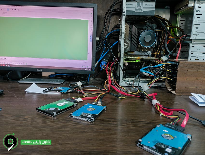 مراحل آماده‌سازی برای ریکاوری اطلاعات هارد