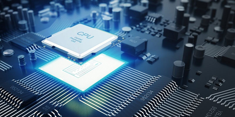 تصویر از قطعات معیوب CPU