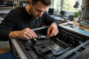 نصب SSD روی مادربرد جهت پردازش‌های سنگین